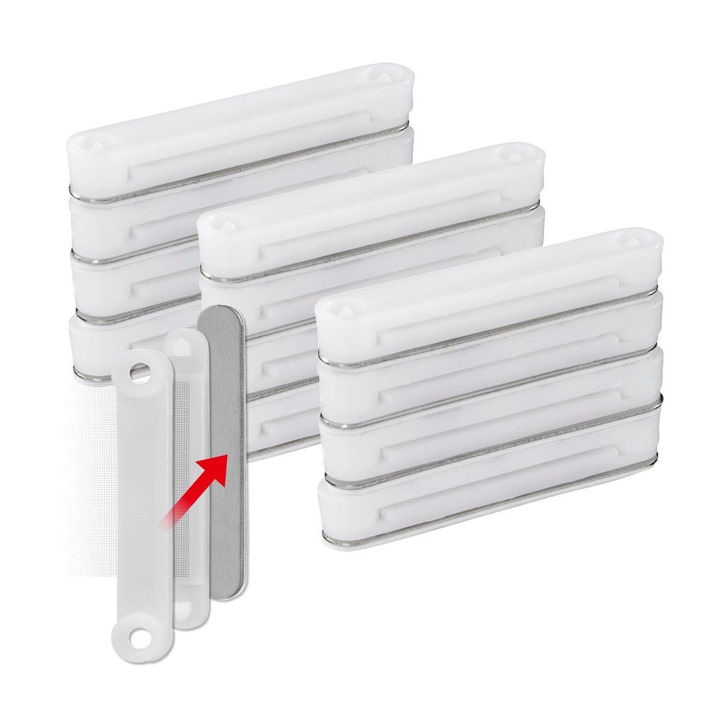EASYmaxx Insektenschutz-Fensterrahmen Magnete 12er-Set für Moskitonetze, (12-St), sichere Befestigung ohne lästiges Verrutschen stark gegen Insekten