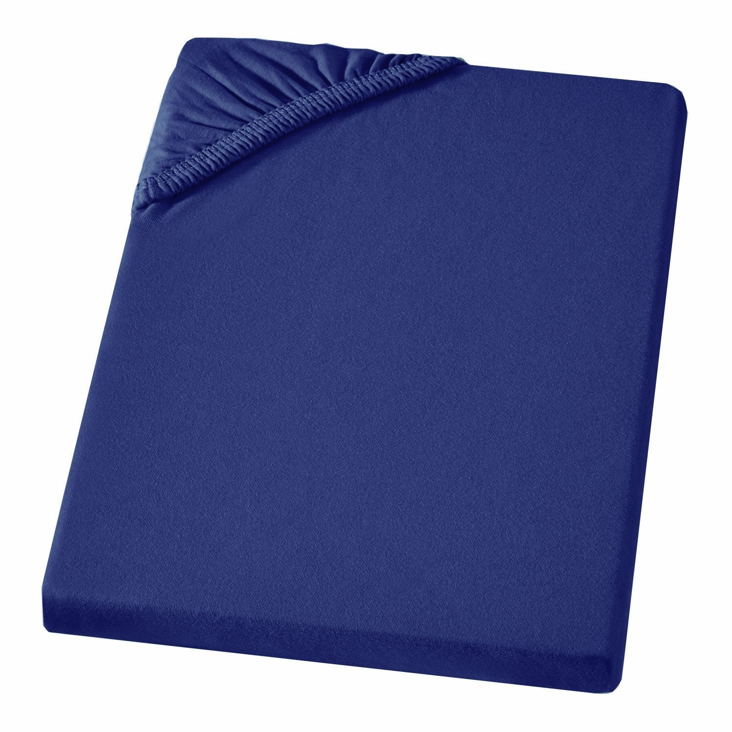SCHLAFWOHL SILVER Spannbettlaken - 100% Baumwolle, OEKO-TEX, Viele Farben