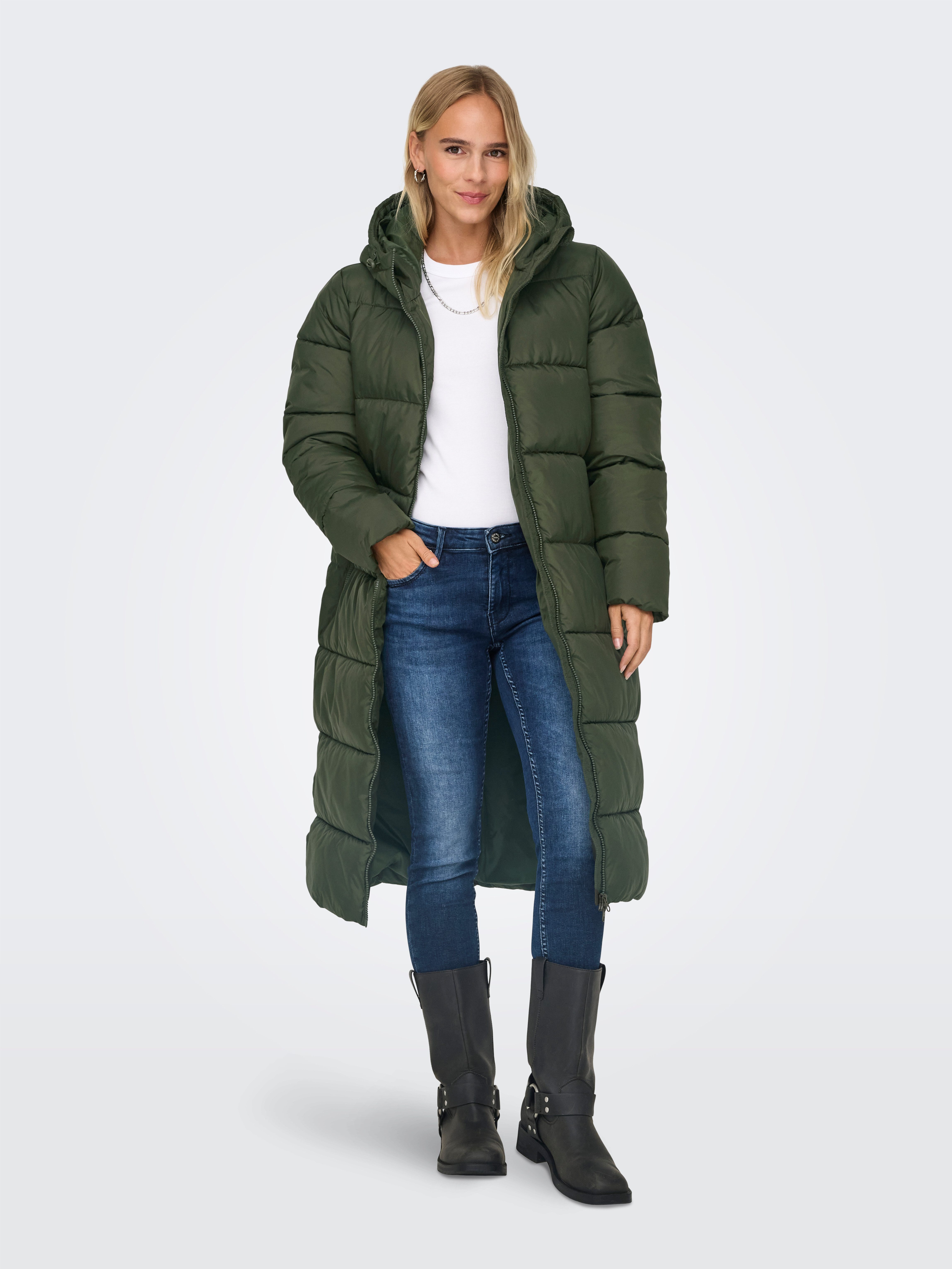 ONLY Steppmantel ONLMONTANA LONG PUFFER JACKET günstig online kaufen