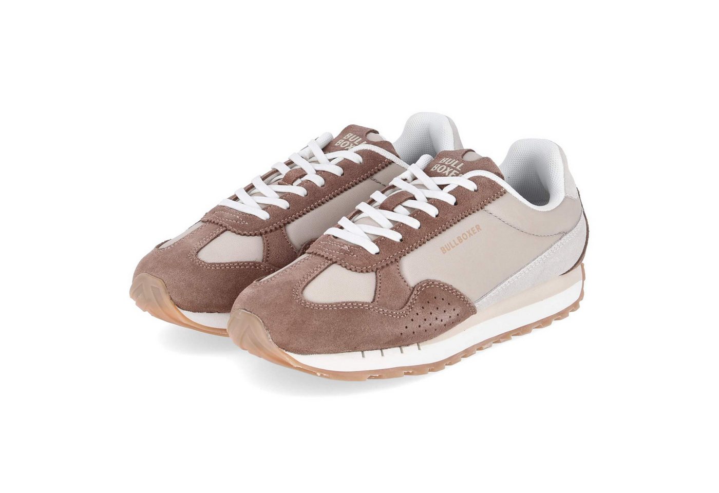 Bullboxer Bullboxer Sneaker Low 6QQ0390101 3100 Damen Leder & Textil brown Sneaker