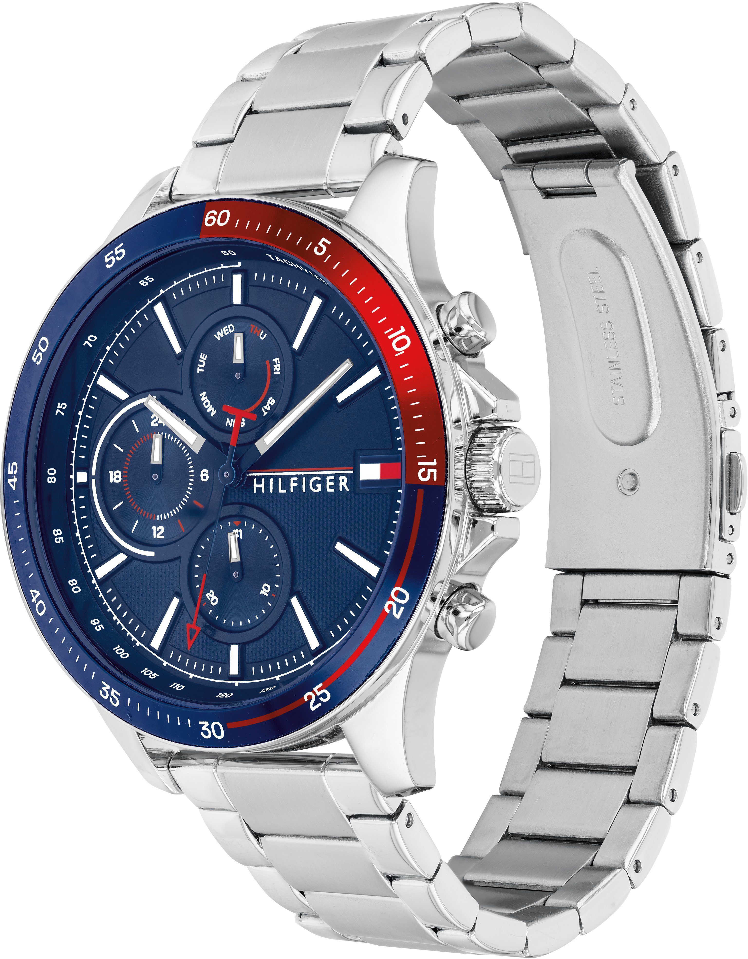 Hilfiger 1791718 Multifunktionsuhr CASUAL, Tommy