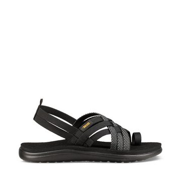 Teva Komfortsandalen Voya Strappy Sandale (1, 1-tlg) Gepolsterte Decksohle, Leichte EVA Sohle, Dämpfung,Fersenlasche