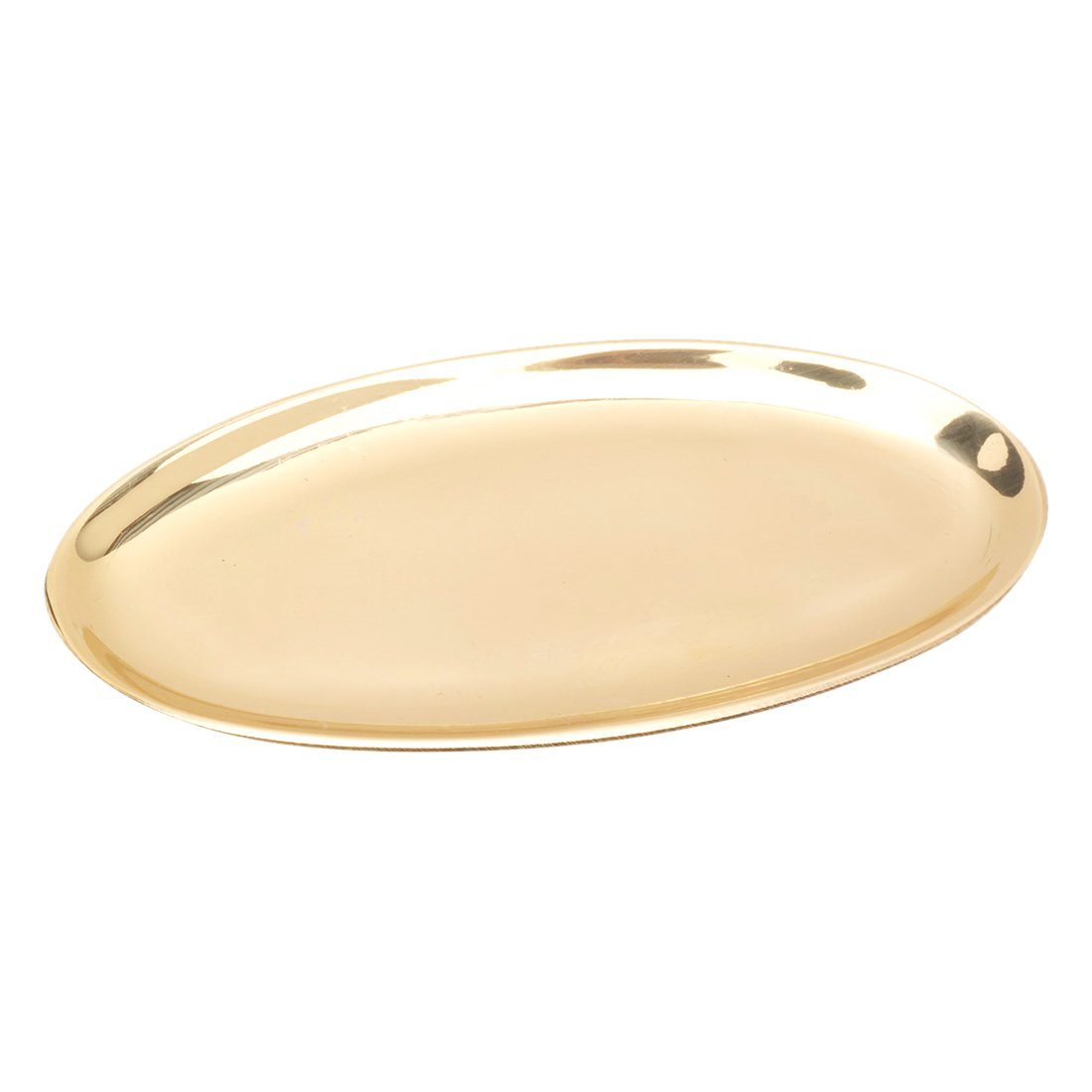 NKlaus Kerzenhalter Kerzenteller Oval 12x6cm Desinger günstig online kaufen