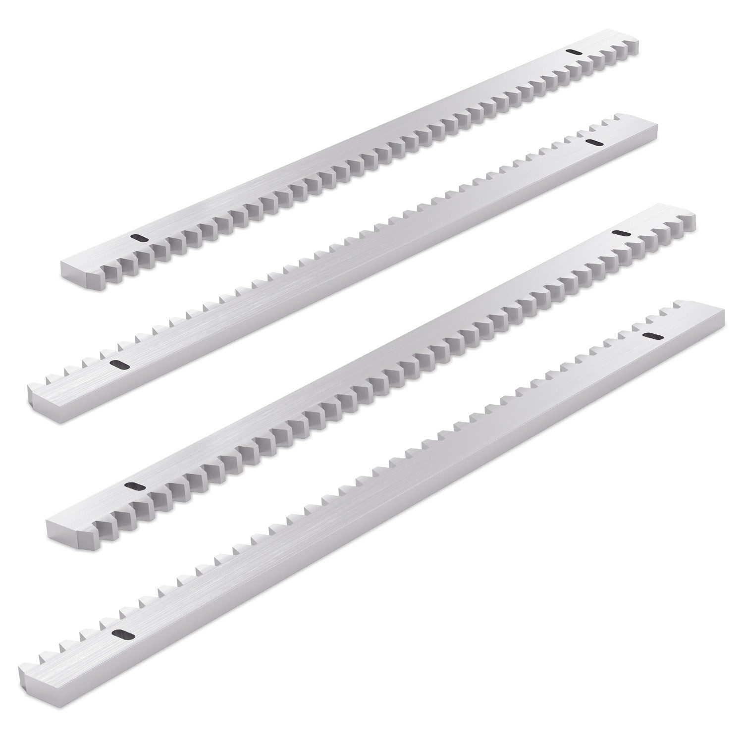 Clanmacy Schiebetorantrieb 4x Zahnstange Schiebetorantrieb Schiebetore Zahnstangen Schiebetor, mit Gleitschiene, (Zahnstange), Betriebene Türen Eisenwaren