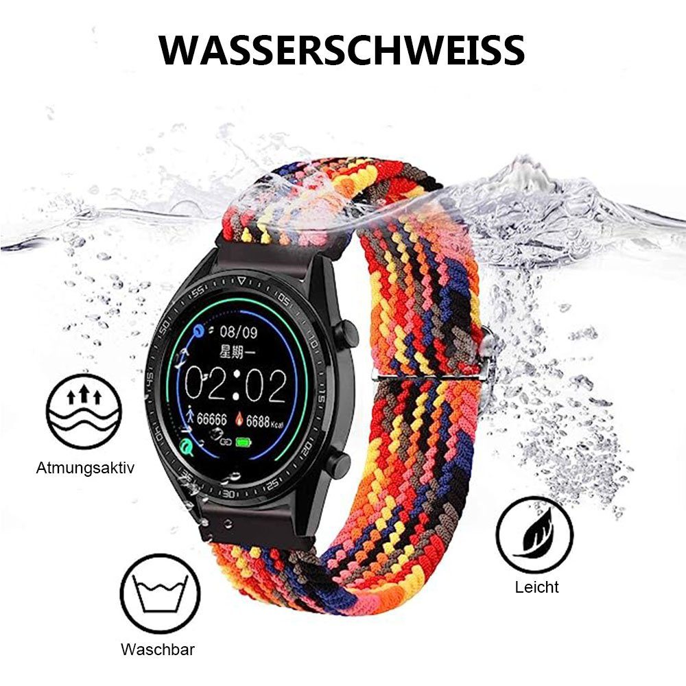 Gewebtes Uhrenarmband Uhrenarmband Samsung pro MOUTEN Galaxy für watc4/5