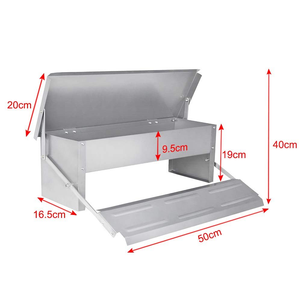 FIVMEN Futterautomat Automatischer Hühner Geflügel, für Enten, Gänse