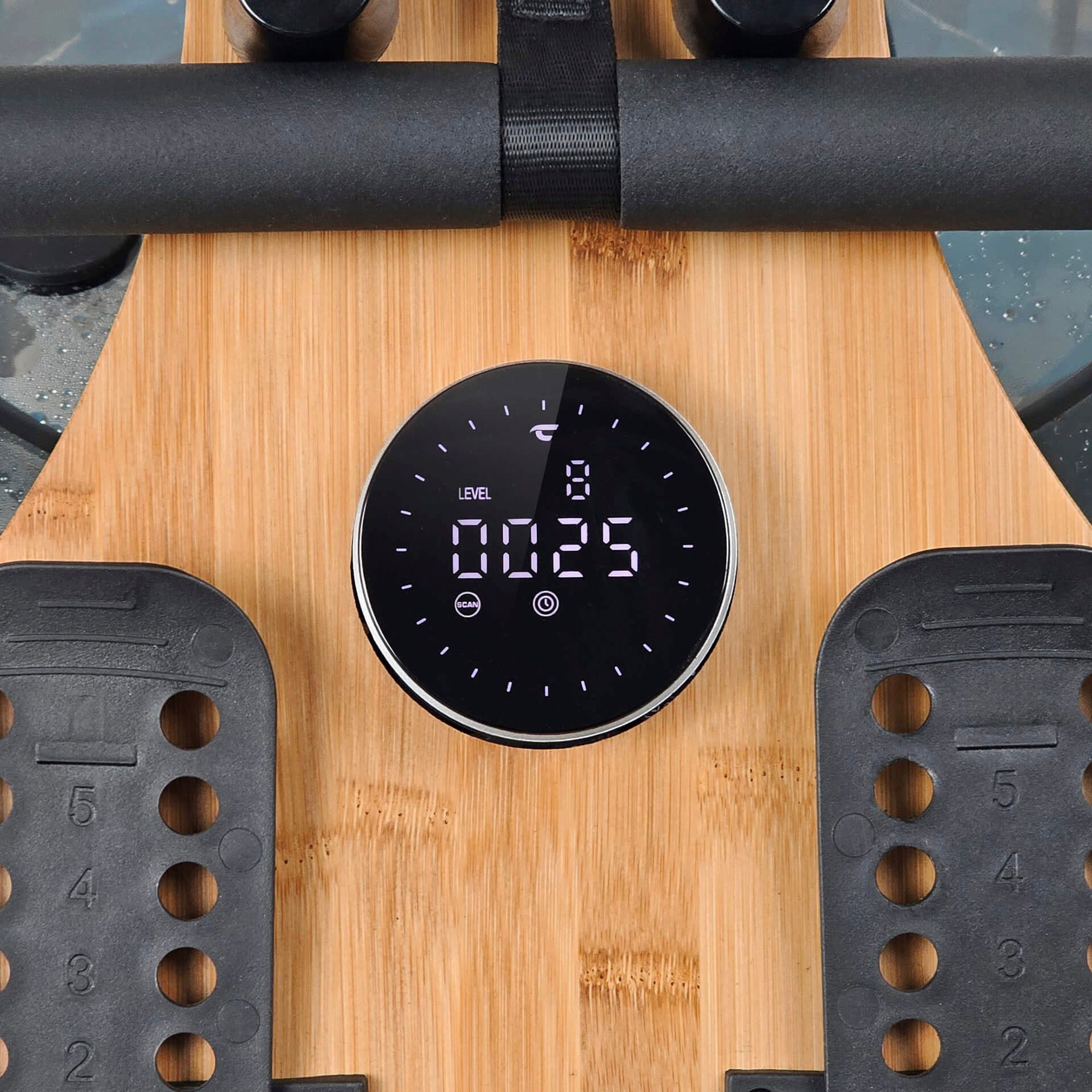 Christopeit Sport® Rudergerät Wasserrudergerät Colorado (120 kg max. Benutzergewicht, Sport), Rudermaschine, klappbar