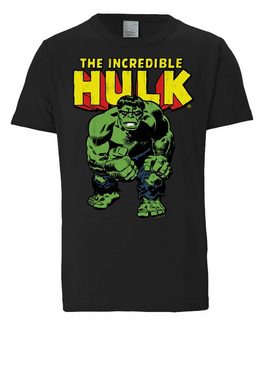 LOGOSHIRT T-Shirt Hulk - Marvel - The Incredible mit coolem Print