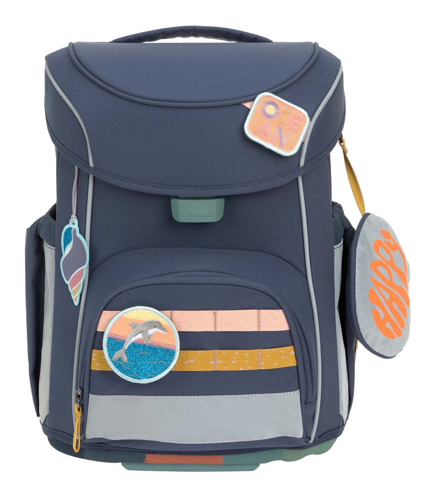 LÄSSIG Schulranzen School Set Slim 7-teilig (Set, 6-tlg)