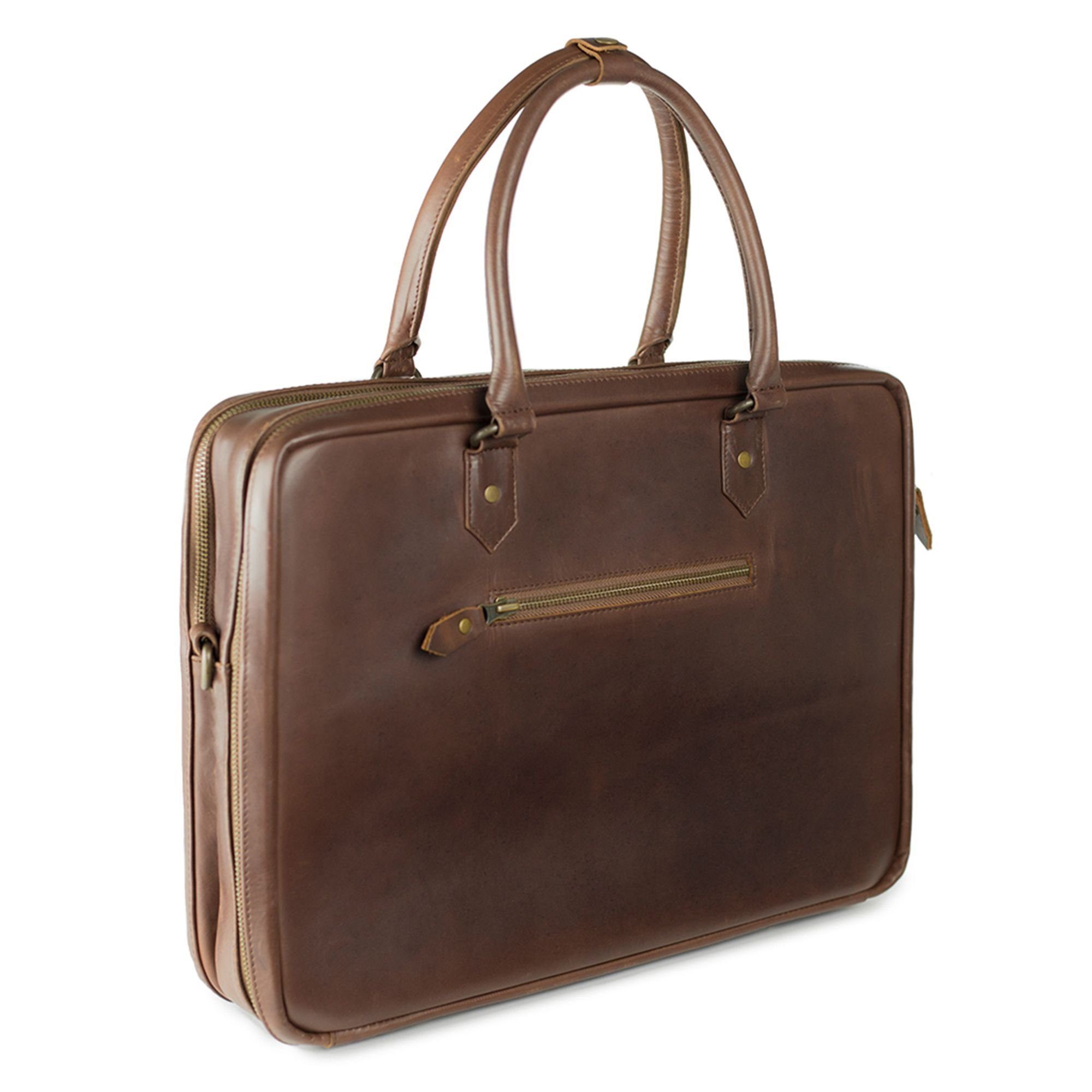 Buckle & Seam Aktentasche Albert, Leder