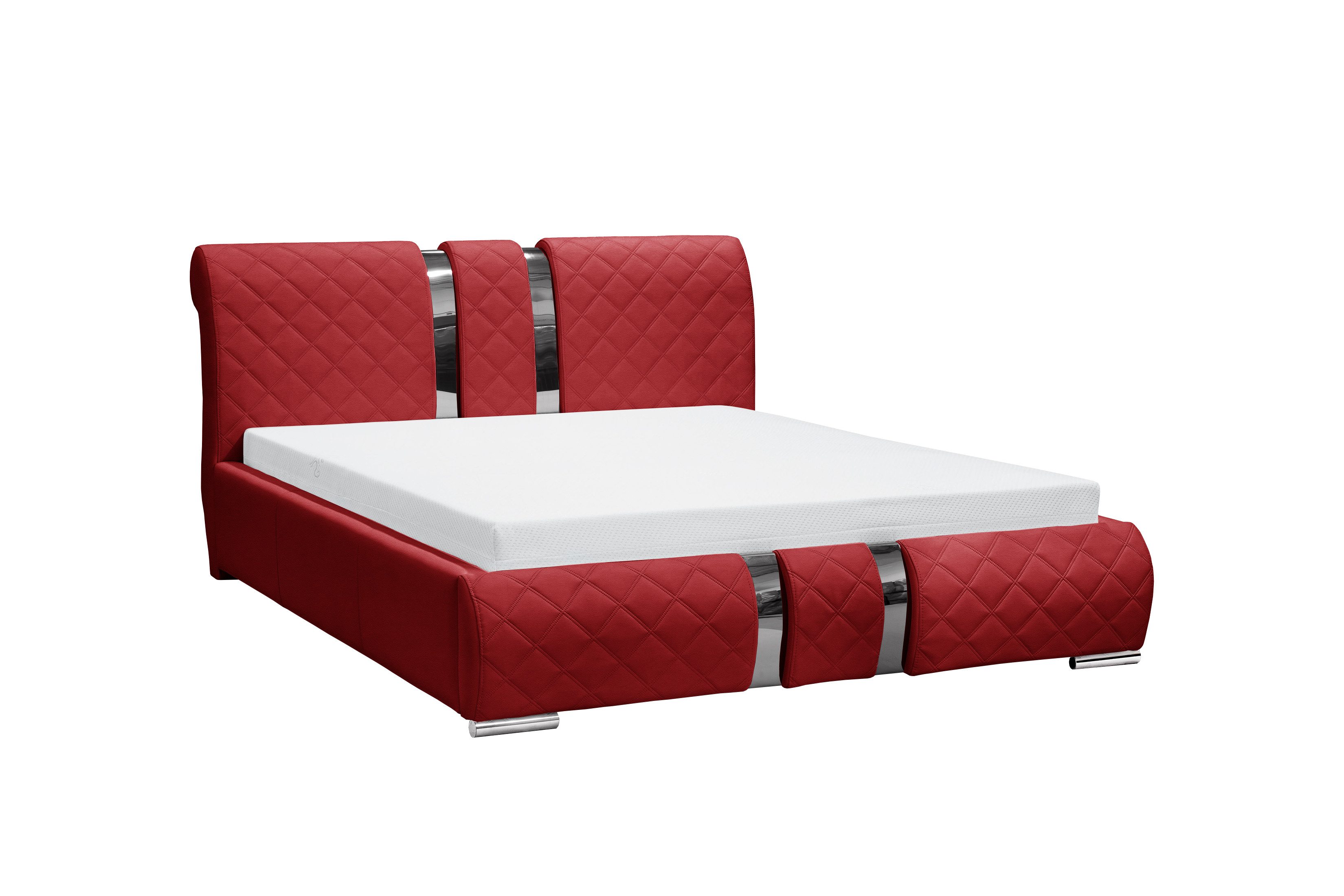 99rooms Polsterbett Kameron (Schlafzimmerbett, Bett), 120/140/160/180/200x2 günstig online kaufen