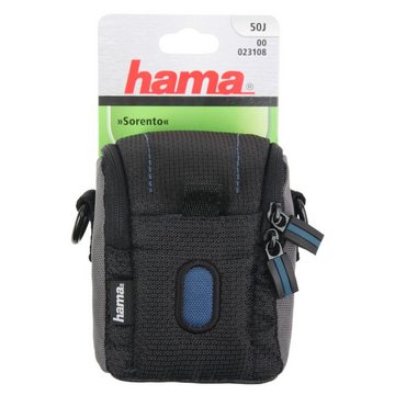 Hama Kameratasche Kamera-Tasche Sorento 50J Hülle Case, Inneneinteiler, Schultergurt, Gürtelschlaufe, Speicherkarten-Fach