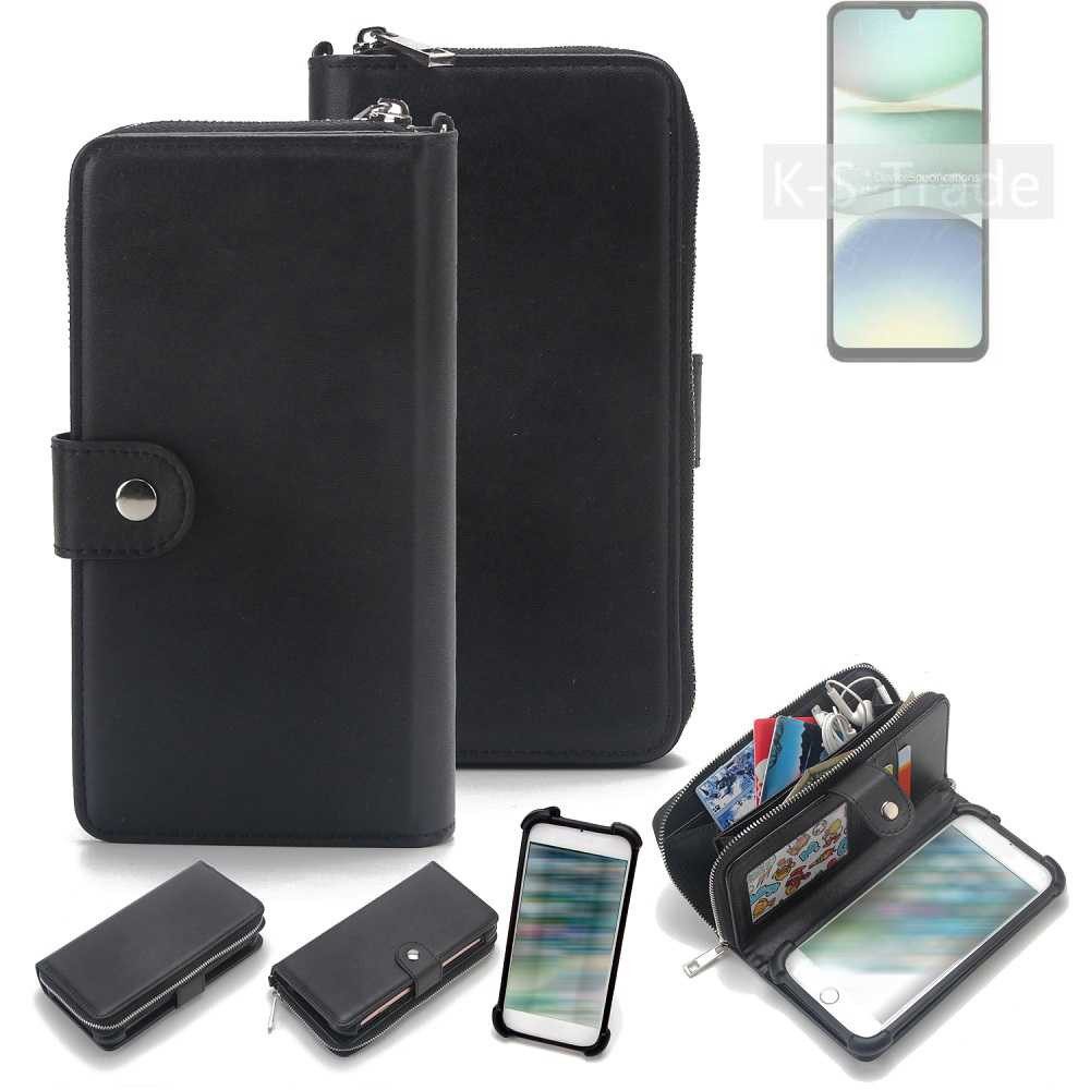 K-S-Trade Handyhülle für Xiaomi Redmi A5, 2in1 Handyhülle Schutzhülle & Portemonnee Cover Handy Hülle