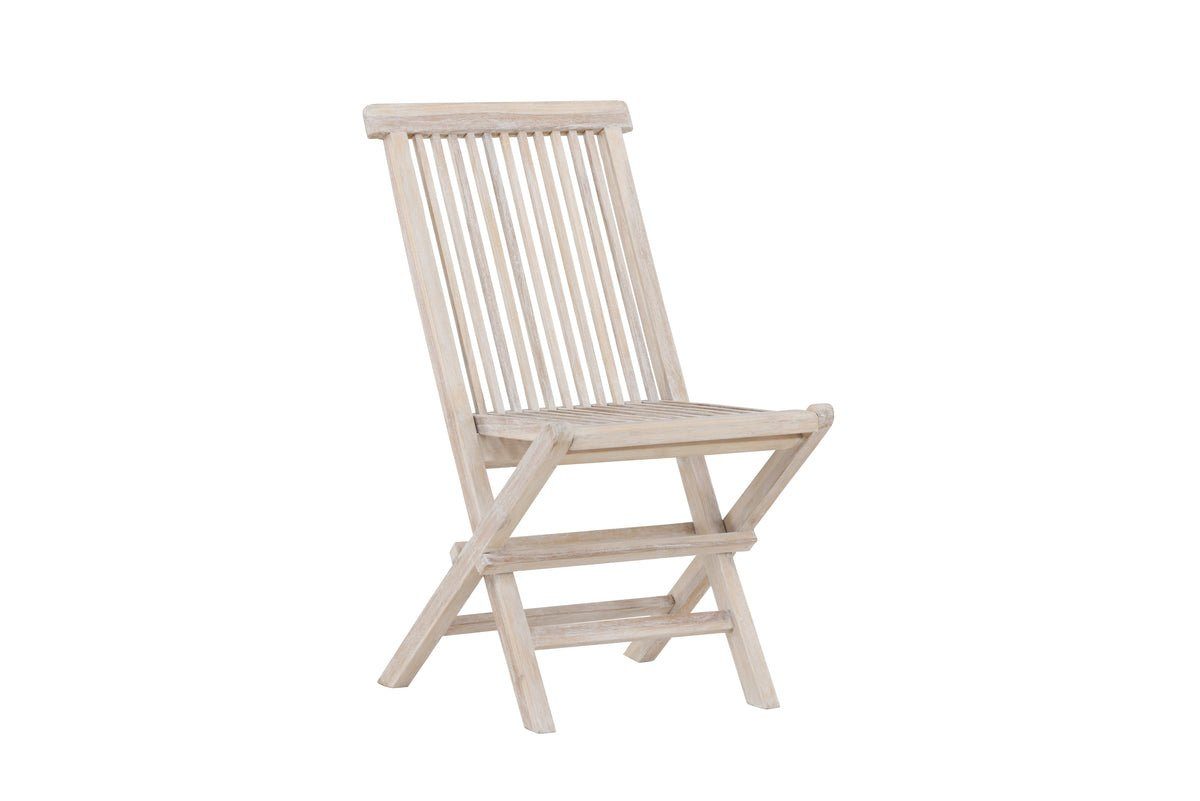 Luxusbetten24 Gartenstuhl 2er Set Kaia, klappbarer Stuhl