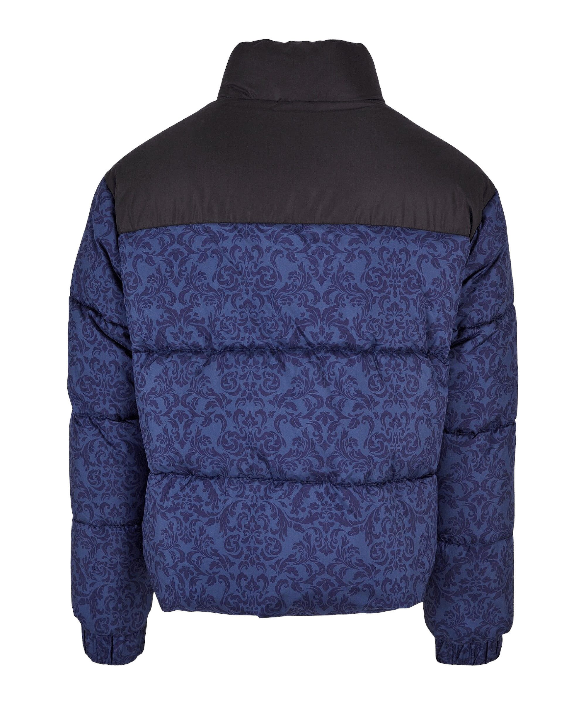 URBAN CLASSICS Sweatjacke Urban Classic AOP Retro Puffer Jacke Sweatjacken Polyester