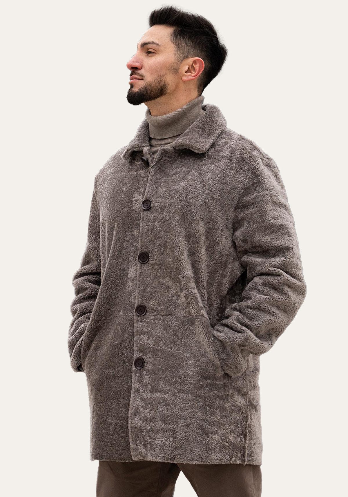 Hollert Winterjacke Lammfelljacke zum Wenden Brian günstig online kaufen