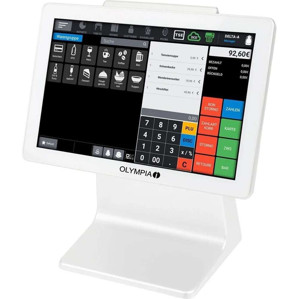 Olympia Registrierkasse Olympia Registrierkasse TS10 Scanner weiss