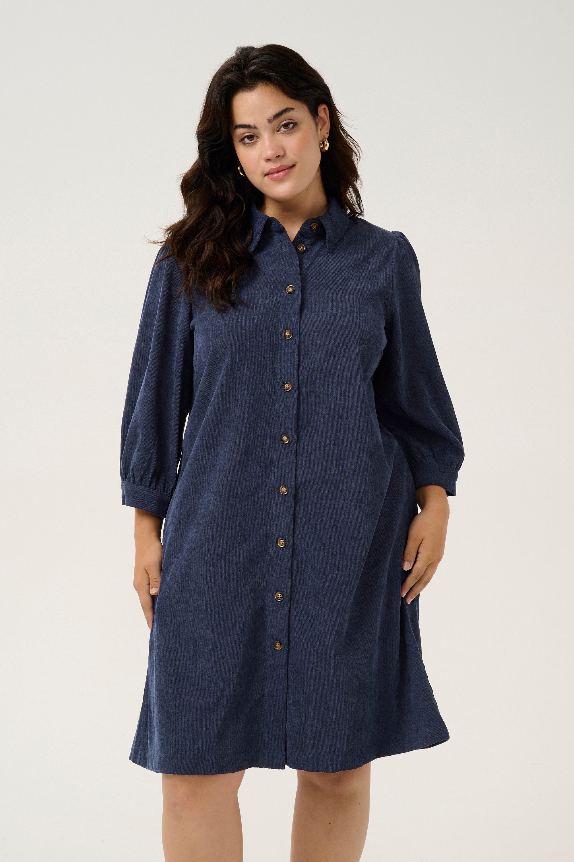 KAFFE Curve Jerseykleid Kleid KCverana Große Größen