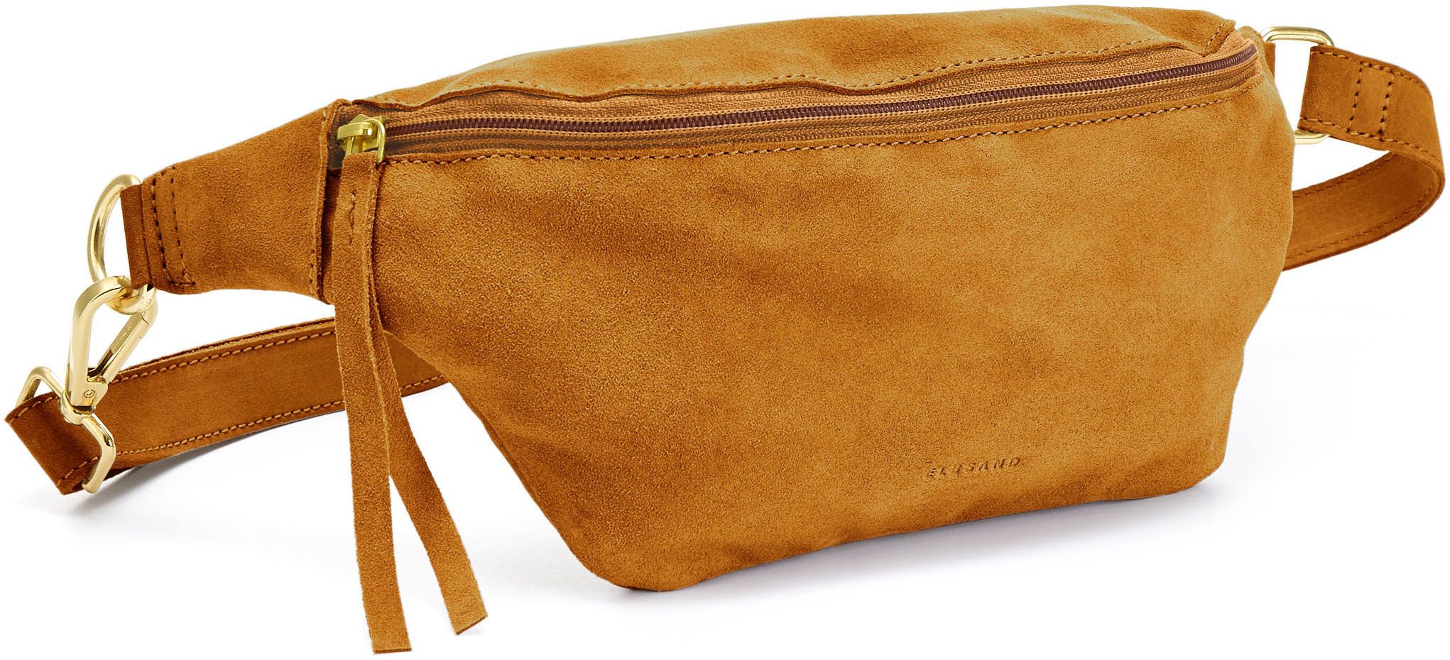 Elbsand Bauchtasche, aus Leder, Umhängetasche, Brusttasche, Schultertasche, Crossbody Bag