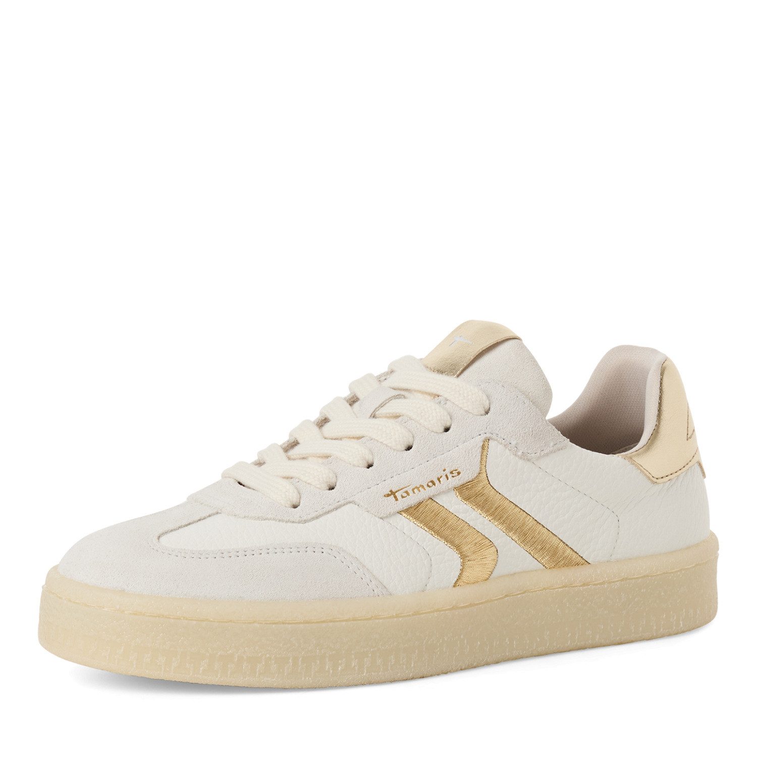 Tamaris Plateausneaker, Schnürschuh, Halbschuh, Freizeitschuh mit gepolstertem Schaftrand