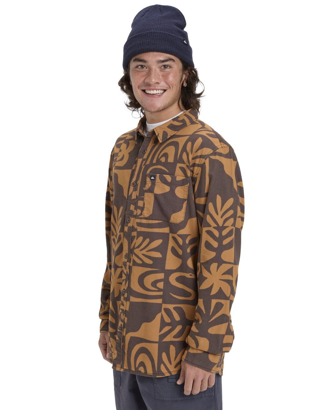 Quiksilver Langarmhemd Motherfly Printed