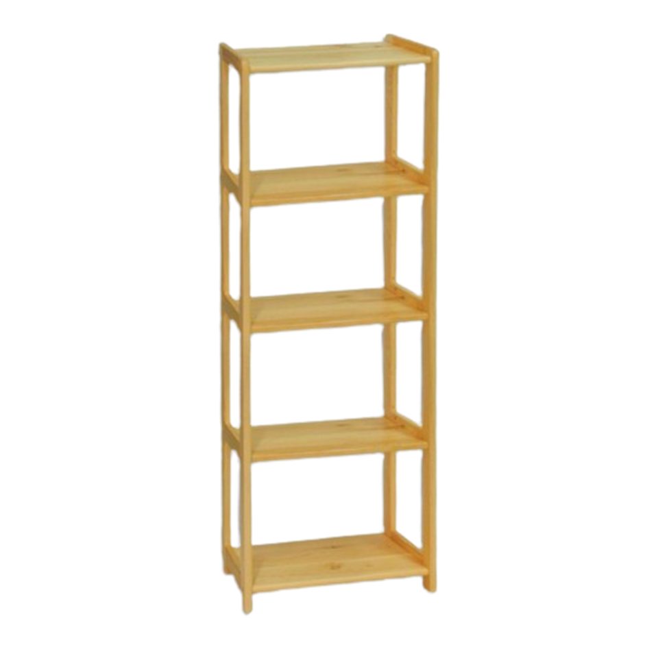 Xlmoebel Standregal Vollholz Regal für Bücher und Akten im modernen Design, 1-tlg., Hergestellt in Europa
