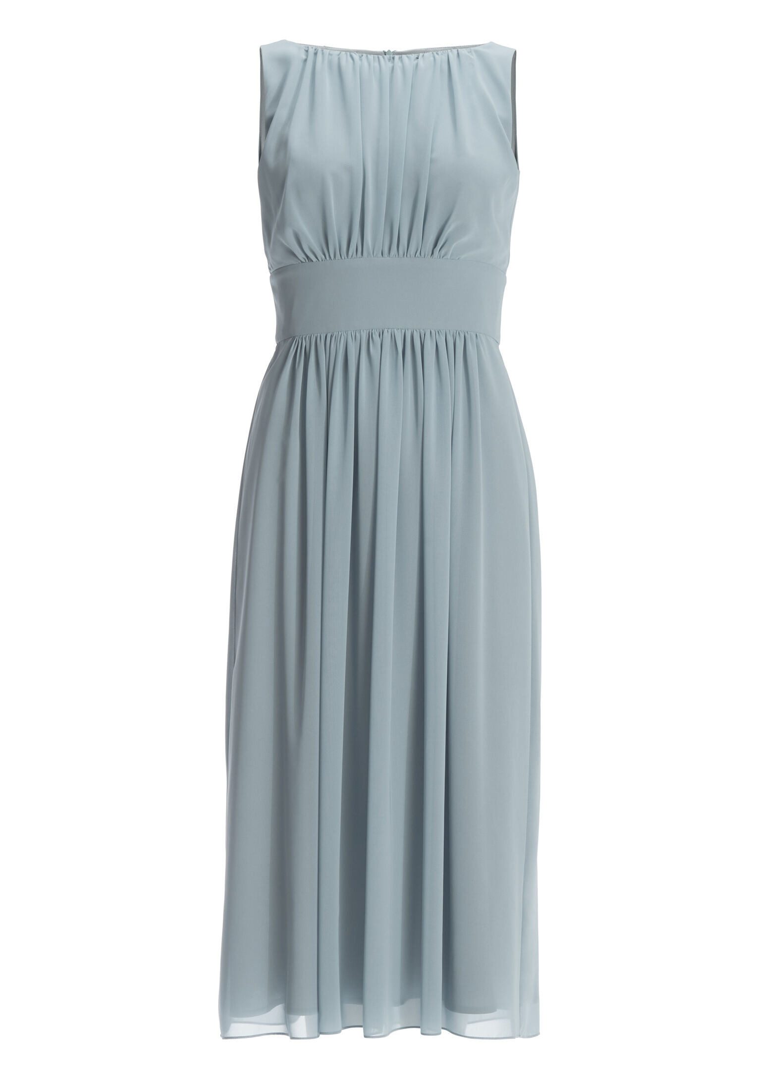 Cocktailkleid - Chiffonkleid mit Taillenpasse