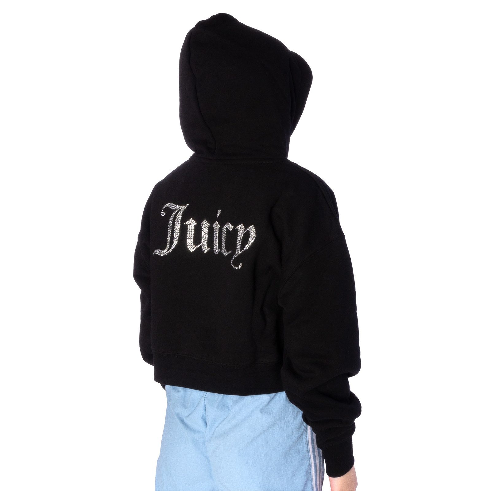 Juicy Couture Hoodie Crop Hoody Juicy Couture Tegan (1-tlg) bauchfrei