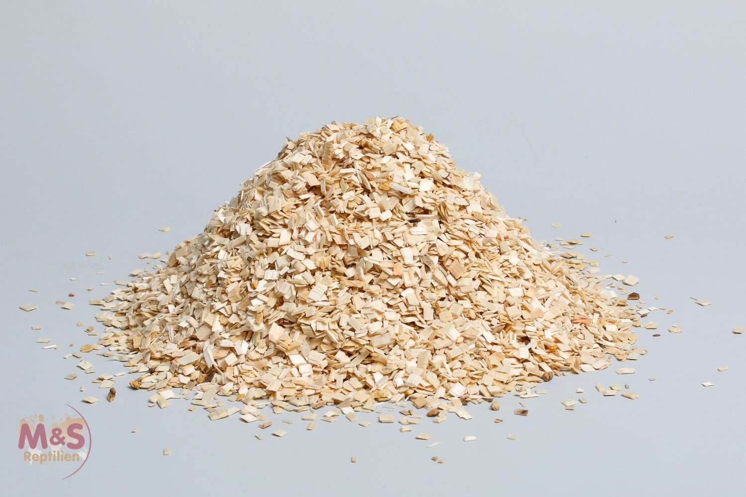 M&S Reptilien Terrarien-Substrat M&S, Aspen Einstreu Reptiles "Premium" - 5 x 5 mm Chips (50 Liter/10 Espeneinstreu