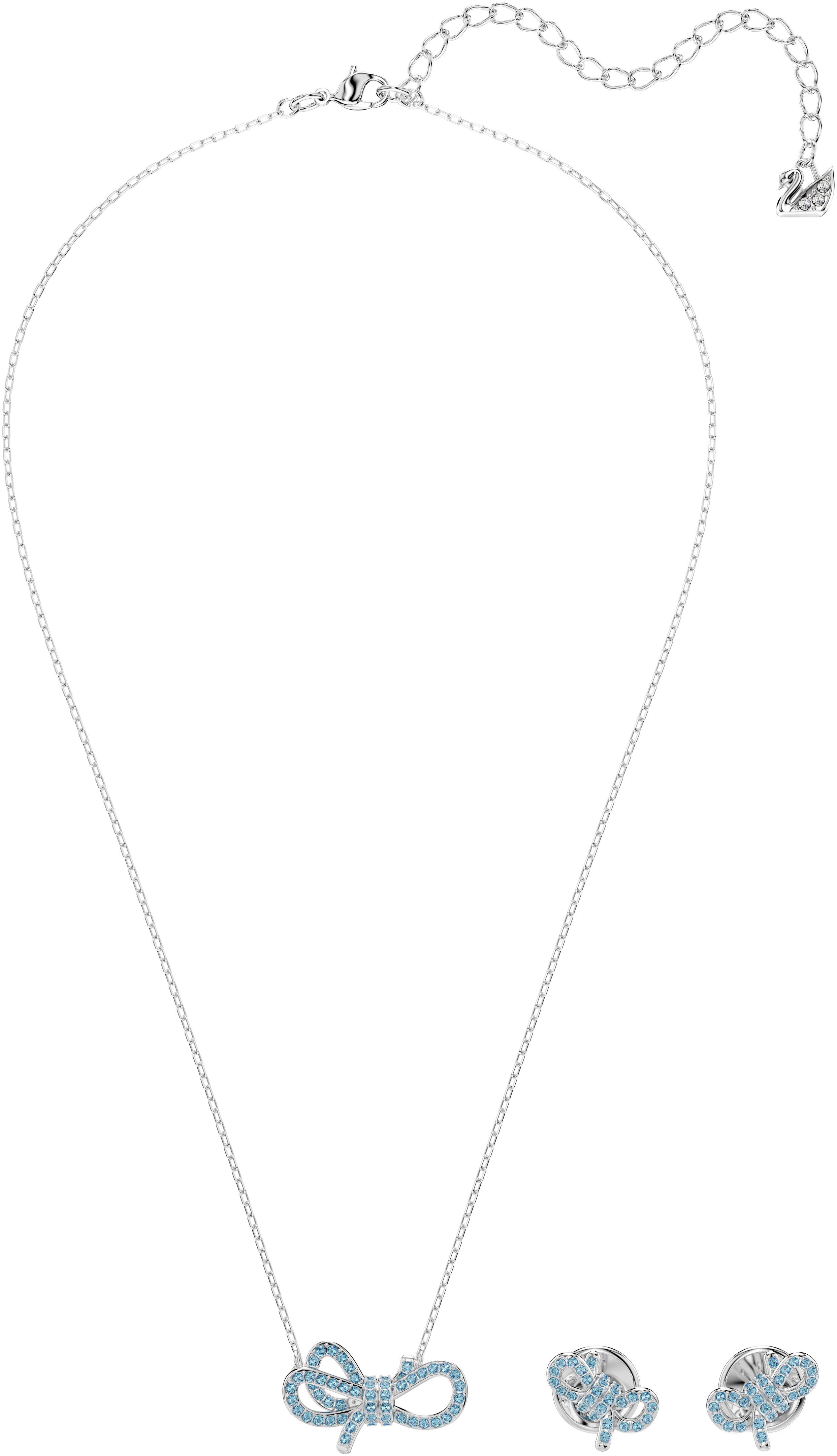 Swarovski Ohrring und Ketten Set Multipa...