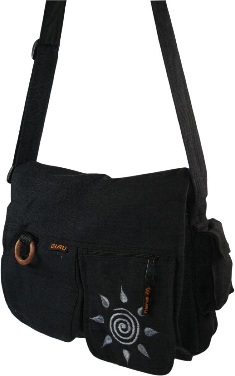Guru-Shop Schultertasche Schultertasche, Hippie Tasche Sonne günstig online kaufen