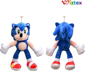 Wiztex Kuscheltier Sonic Plüschtiere Sonic The Hedgehog Stofftier Geschenk für Kinder DE