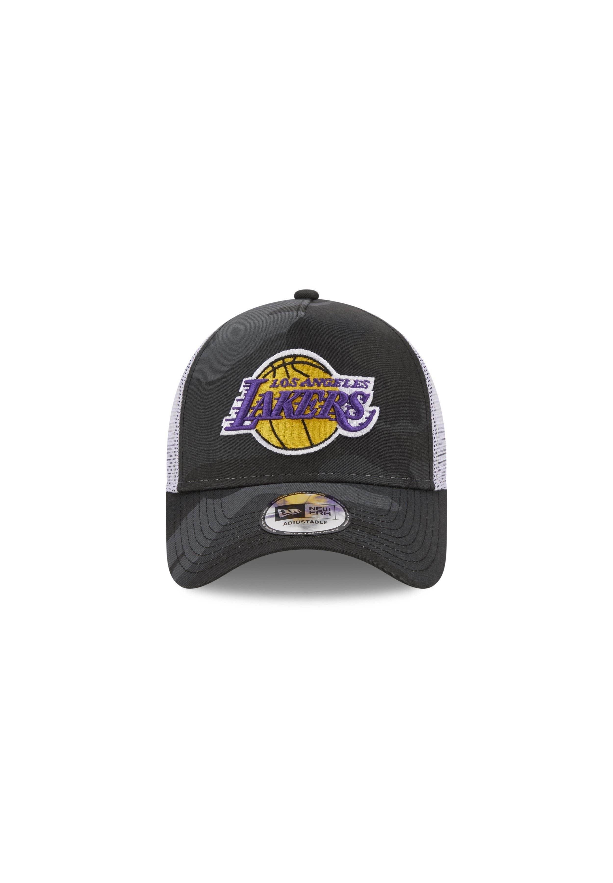 New Era Baseball Cap Los Angeles Lakers NBA Camo Midnight Camo A-Frame Adju günstig online kaufen