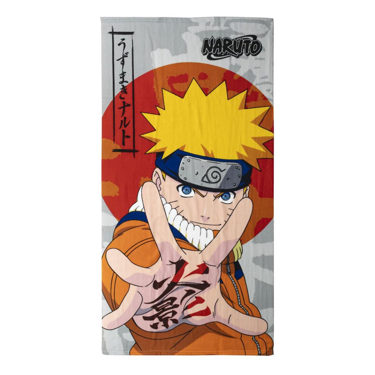 Cerda Strandtuch Naruto Handtuch Badetuch 70x140 cm aus Polyester
