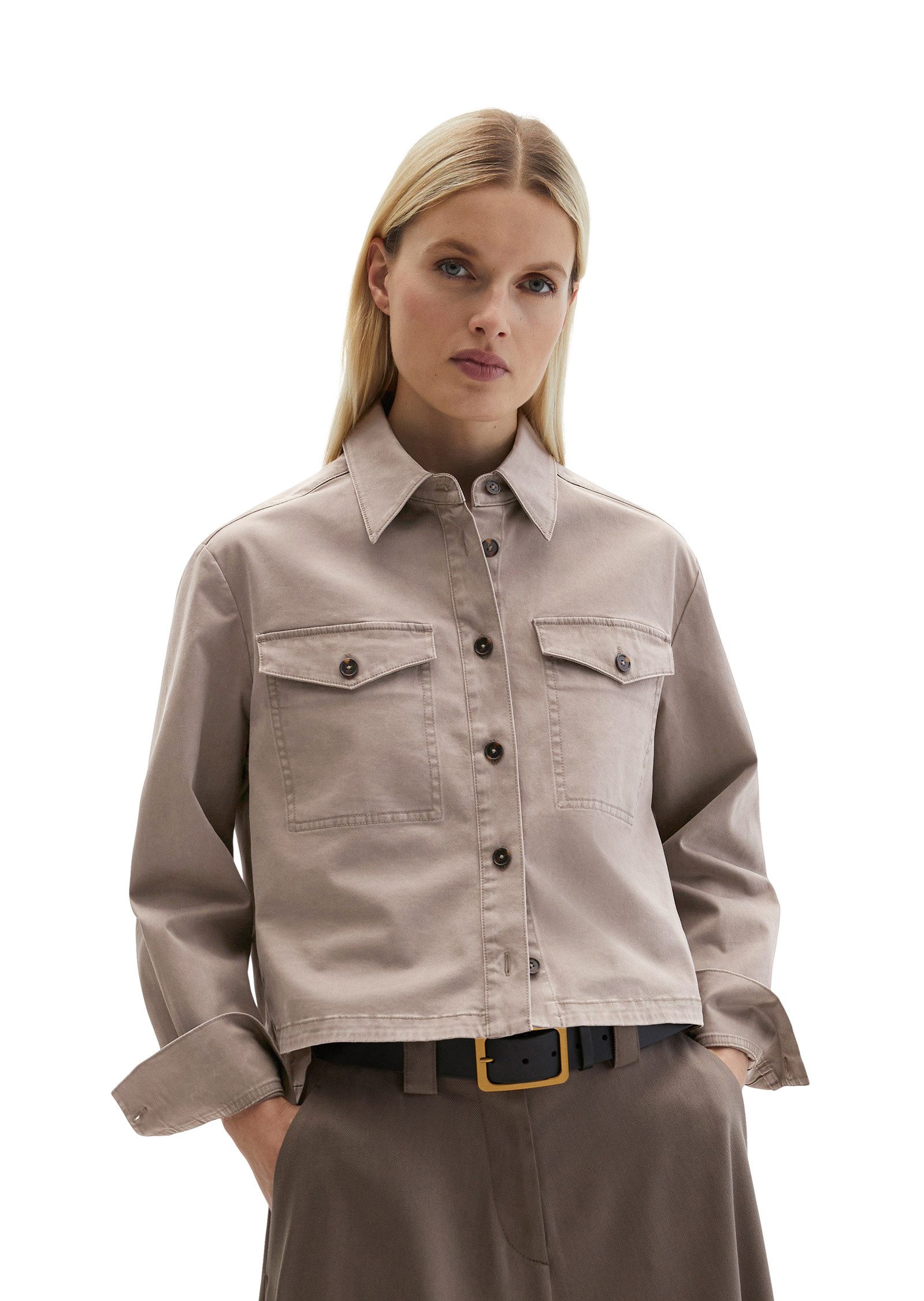 Marc O'Polo Kurzjacke aus Brushed Cotton Twill