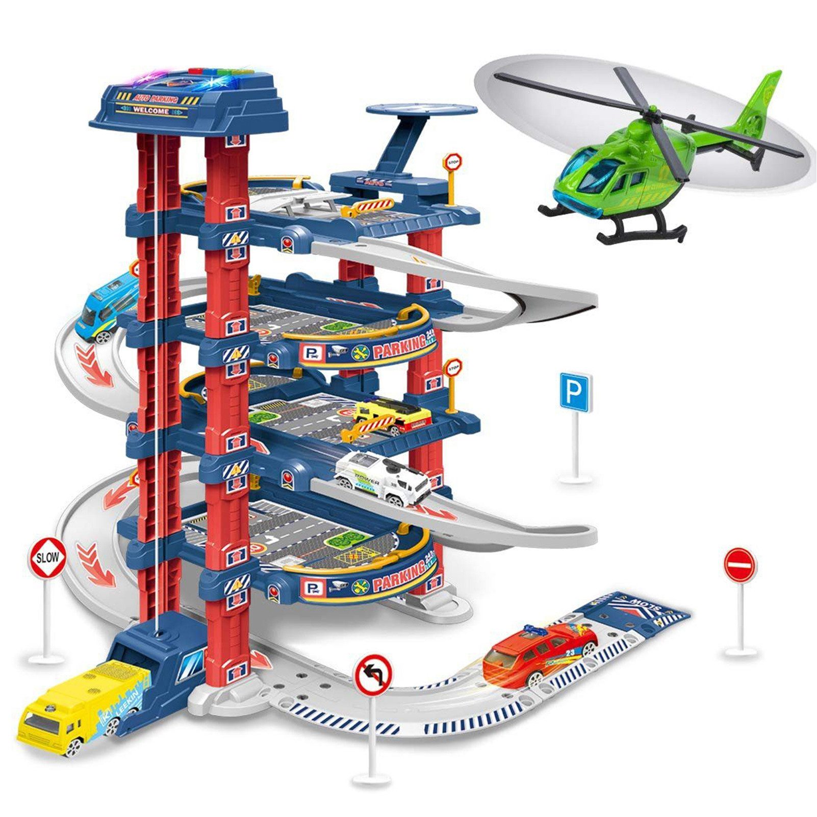 Esun Spiel-Parkgarage Spiel-Parkgarage Parkhaus für Kinder, günstig online kaufen