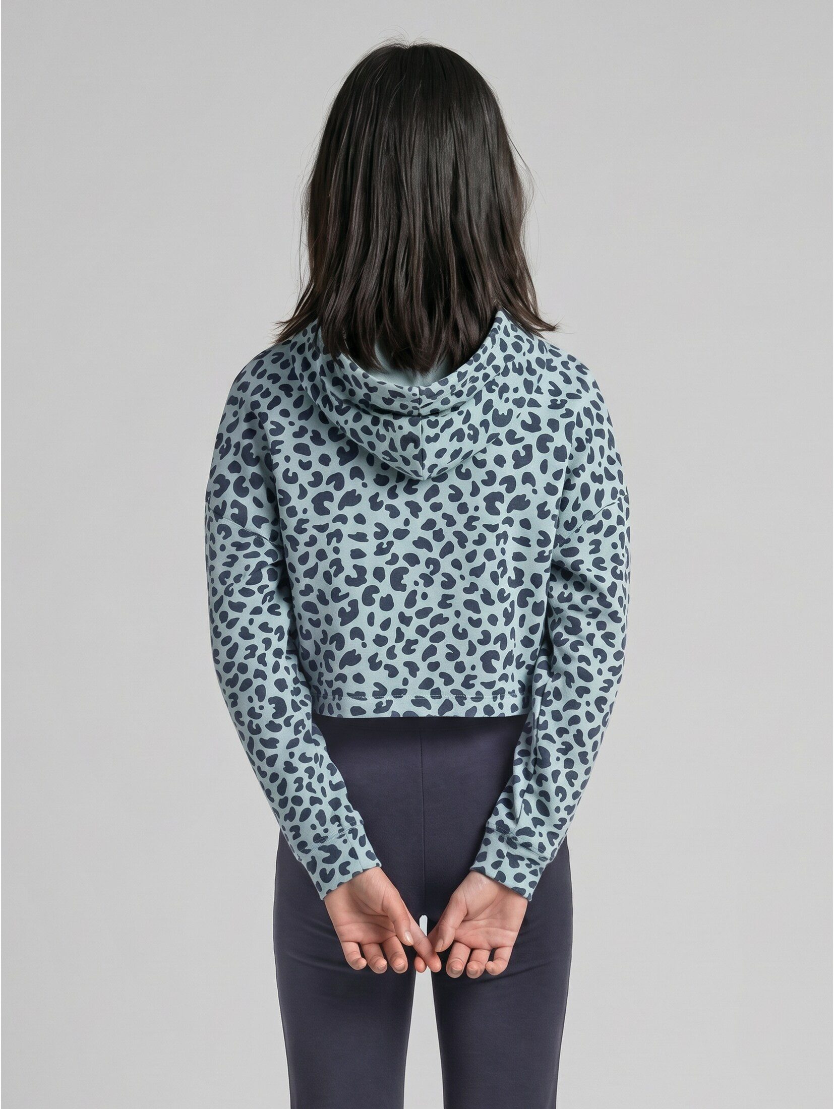 TOM TAILOR Sweatshirt Strick & Sweatshirts Cropped Hoodie Sweatshirt