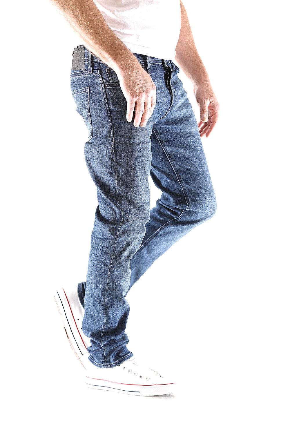Jack & Jones Herren Jeans JJIGLENN JJORIGINAL AM 812 - Slim Fit - Blau - Bl günstig online kaufen