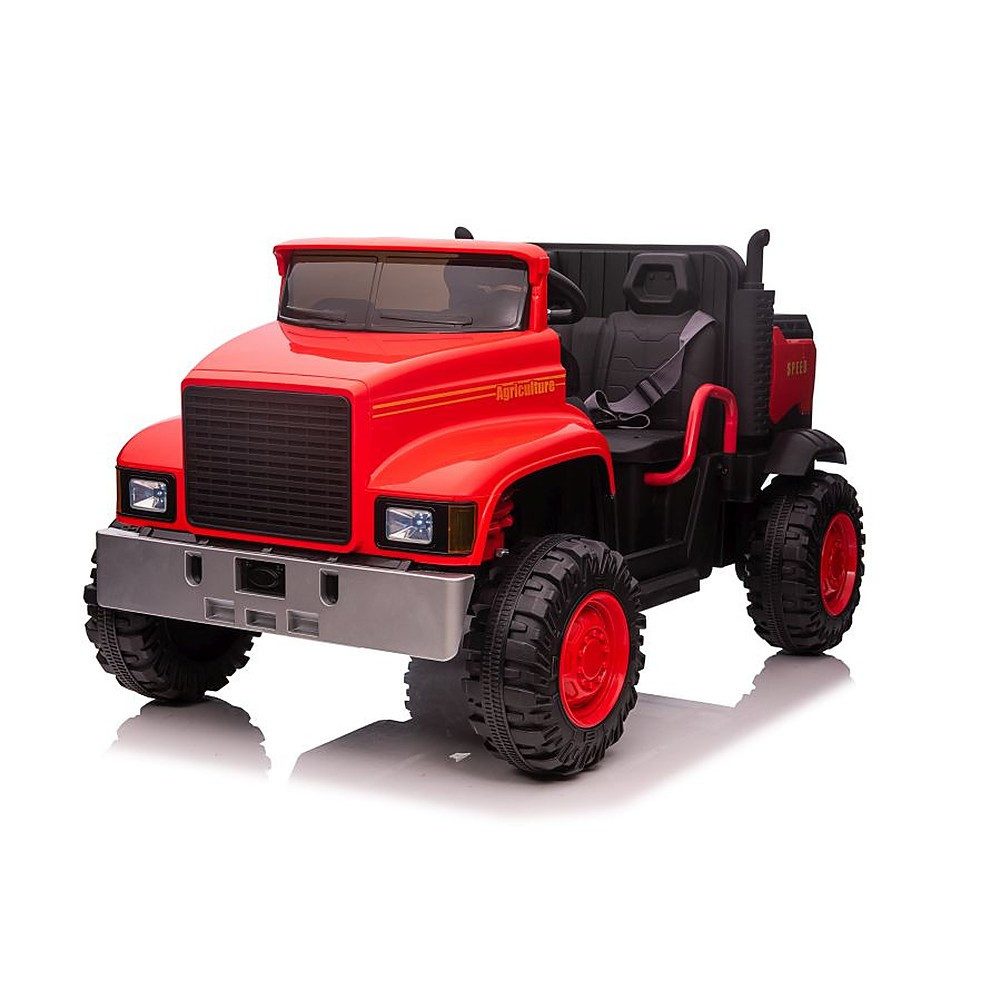 LEAN TOYS Kinderfahrzeug Elektroauto Aufsitzwagen Batterie, (1 St), Elektroantrieb, Federung, Sicherheitsgurt, Ladefläche