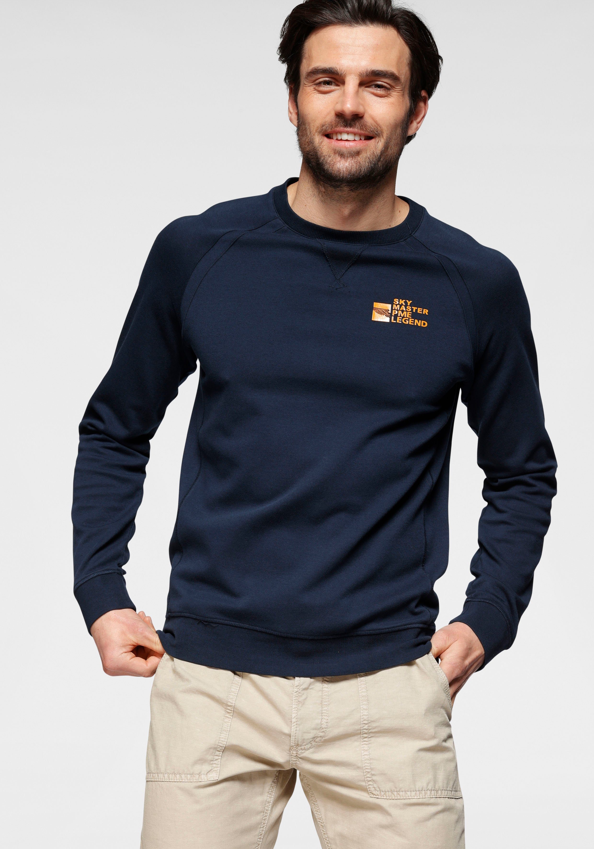 PME LEGEND Sweatshirt »Long sleeve r-neck Interlock jerse«