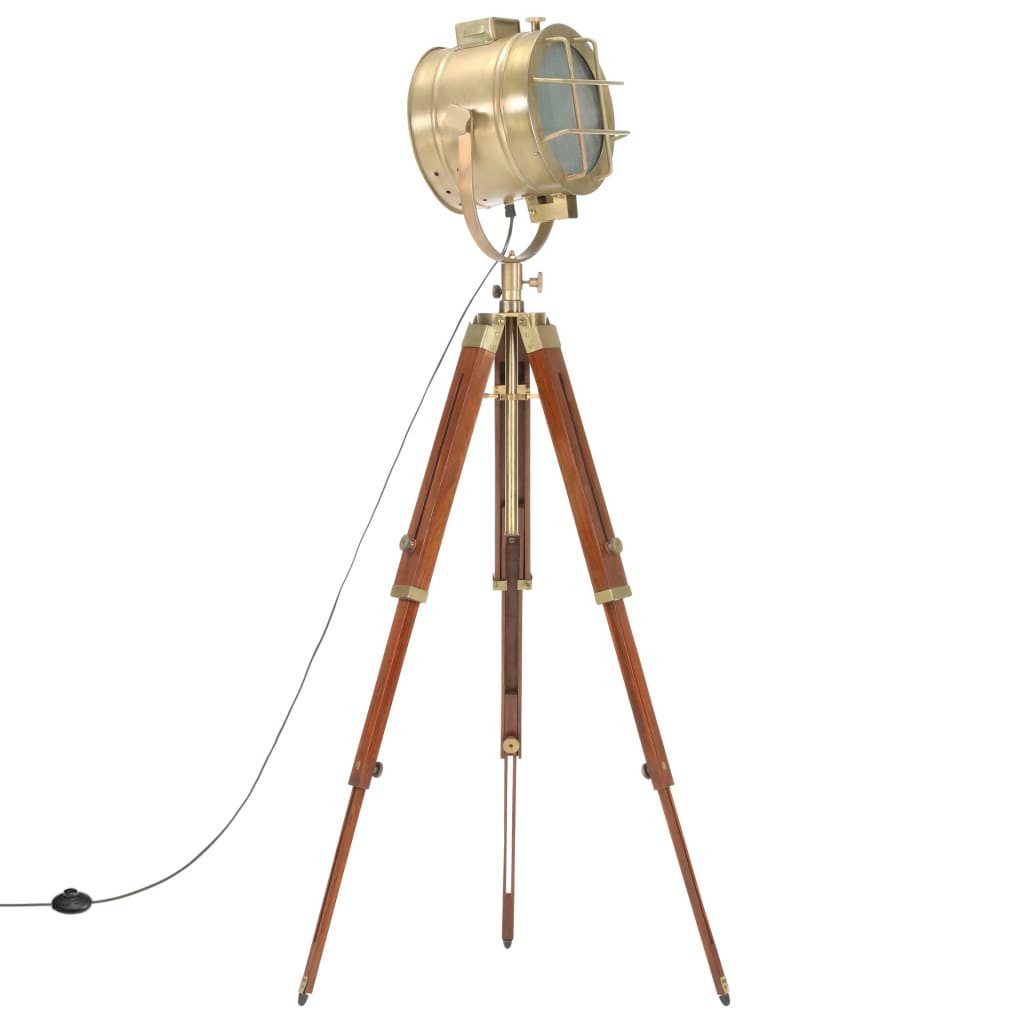 vidaXL Stehlampe NA Stehlampe Massivholz Mango
