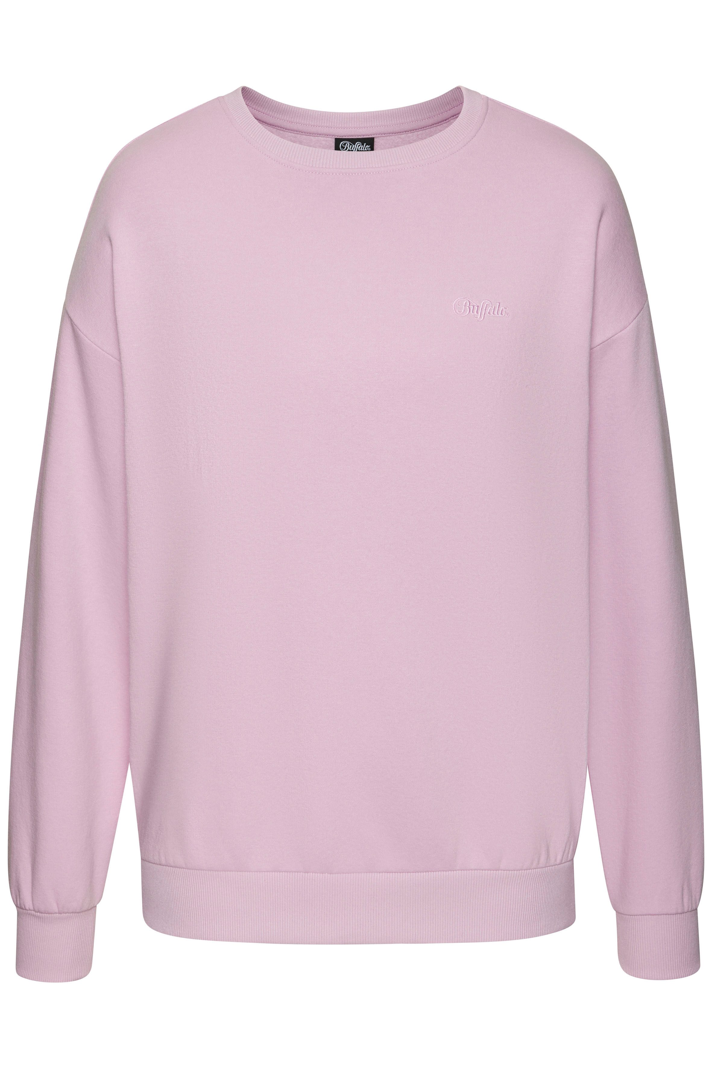 Buffalo Sweater mit toller Stickerei auf günstig online kaufen
