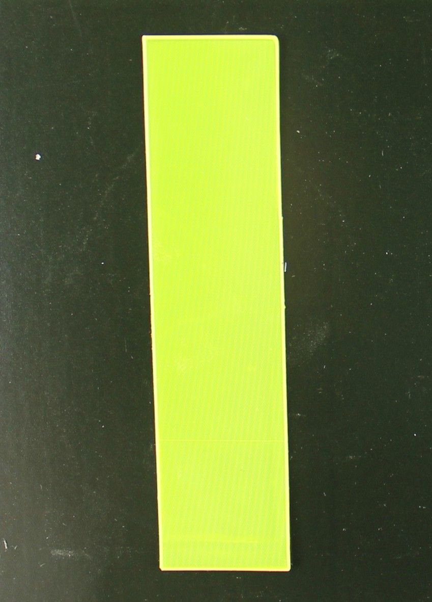 Aco Hausnummer Conacord Reflektierender Klebebuchstabe I gelb I | Hausnummern
