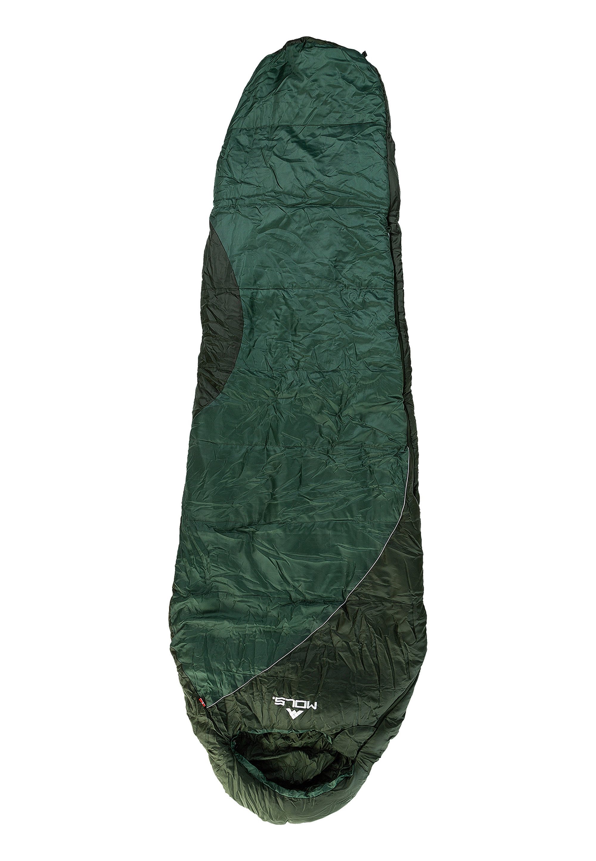 MOLS Trekkingschlafsack Dogon, mit hochwertigem YKK-Reißverschluss