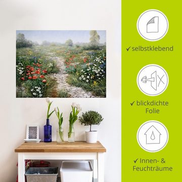 Artland Wandbild Dichte der Natur, Blumenwiese (1 St), als Leinwandbild, Poster, Wandaufkleber in verschied. Größen