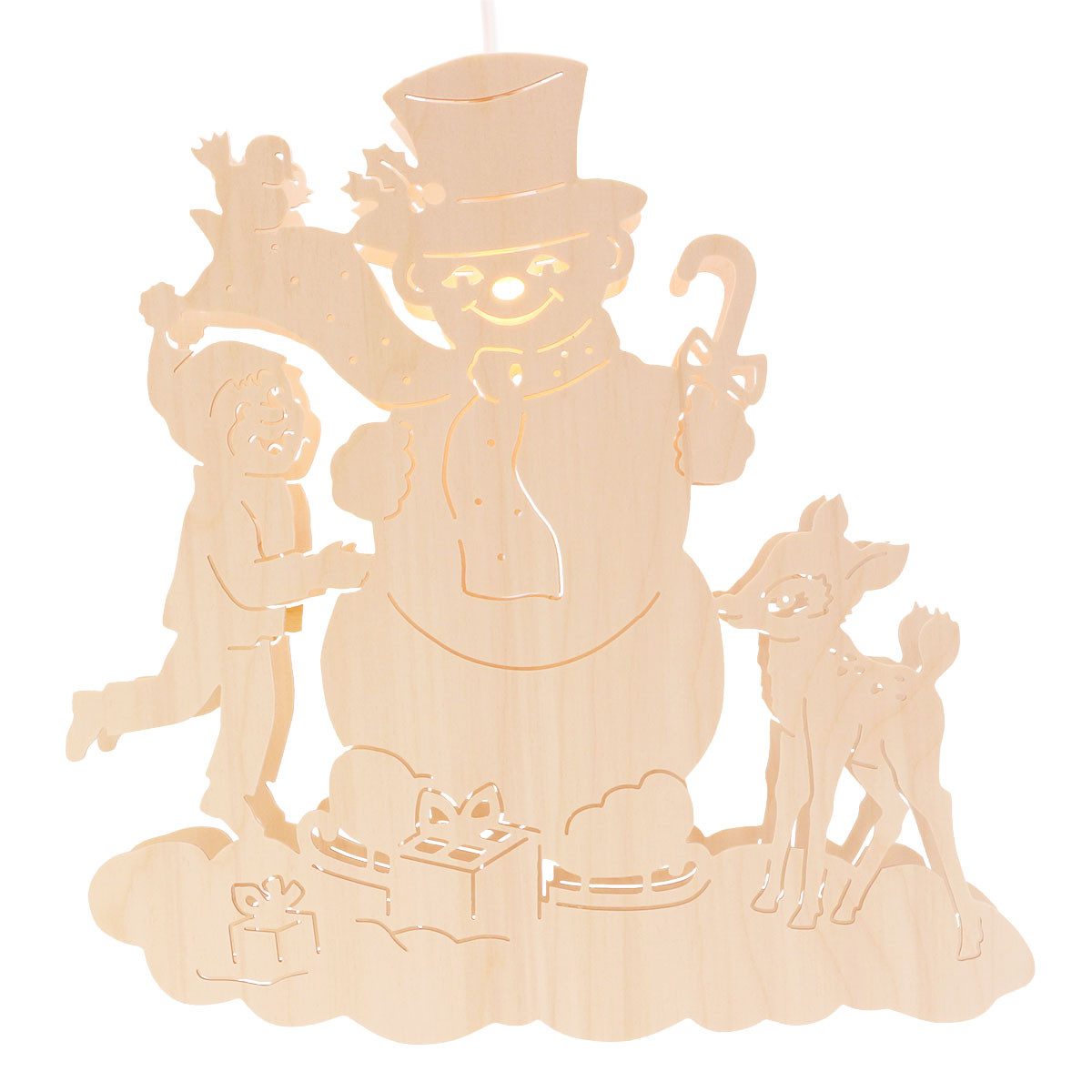 Kunstgewebe Taulin Fensterbild