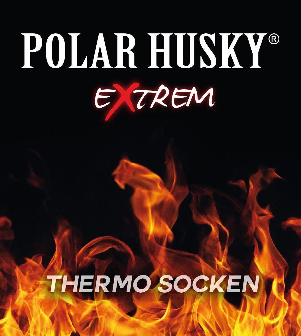 Polar Husky Thermosocken 1 Paar Wintersocken Extrem Hot durchgehend gefütte günstig online kaufen