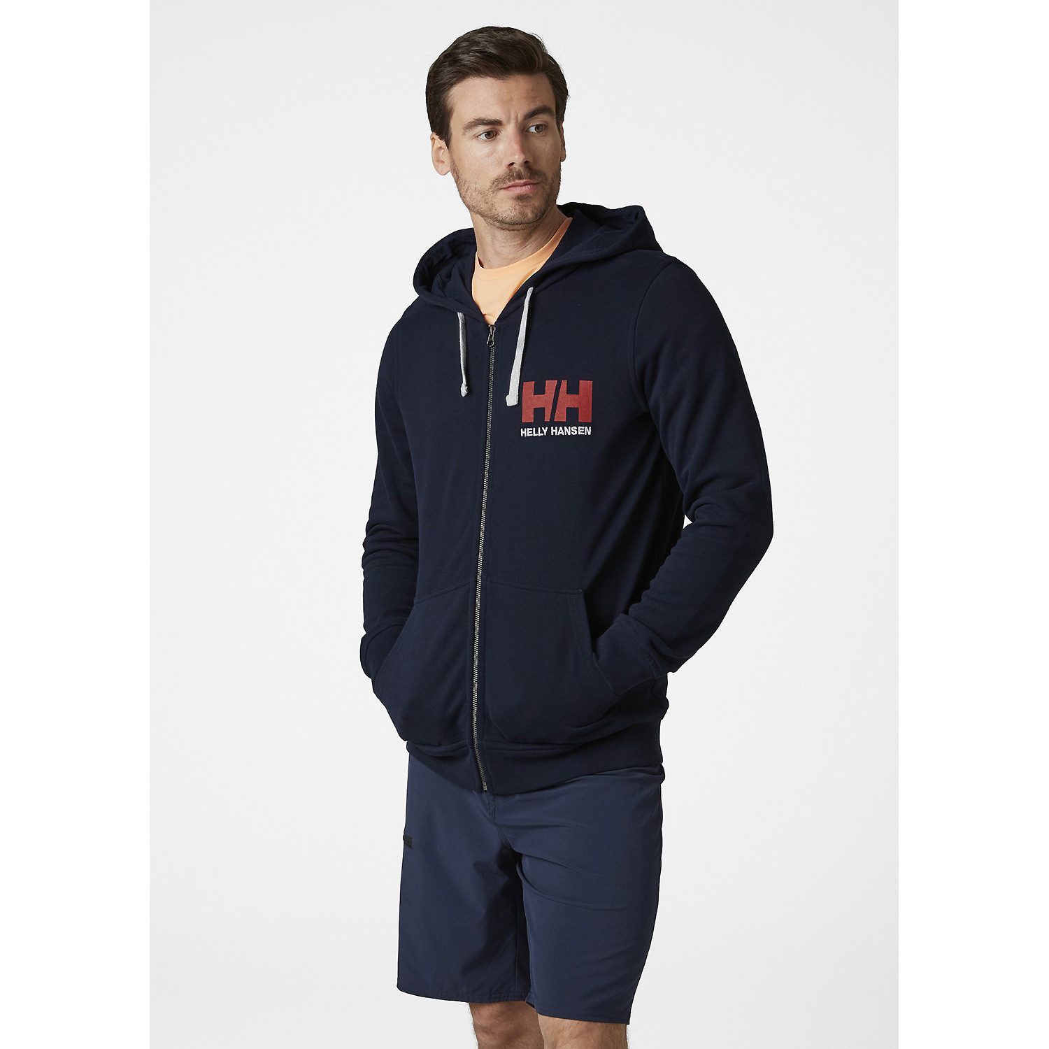 Helly Hansen Hoodie Kapuzensweat M HH LOGO FULL ZIP HOODIE
