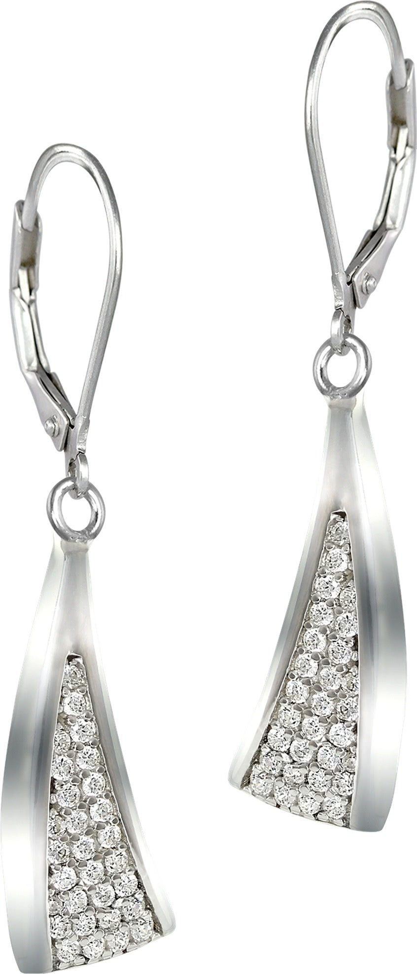 SilberDream Paar Ohrhänger SilberDream Ohrringe Zirkonia 925 Silber (Ohrhän günstig online kaufen
