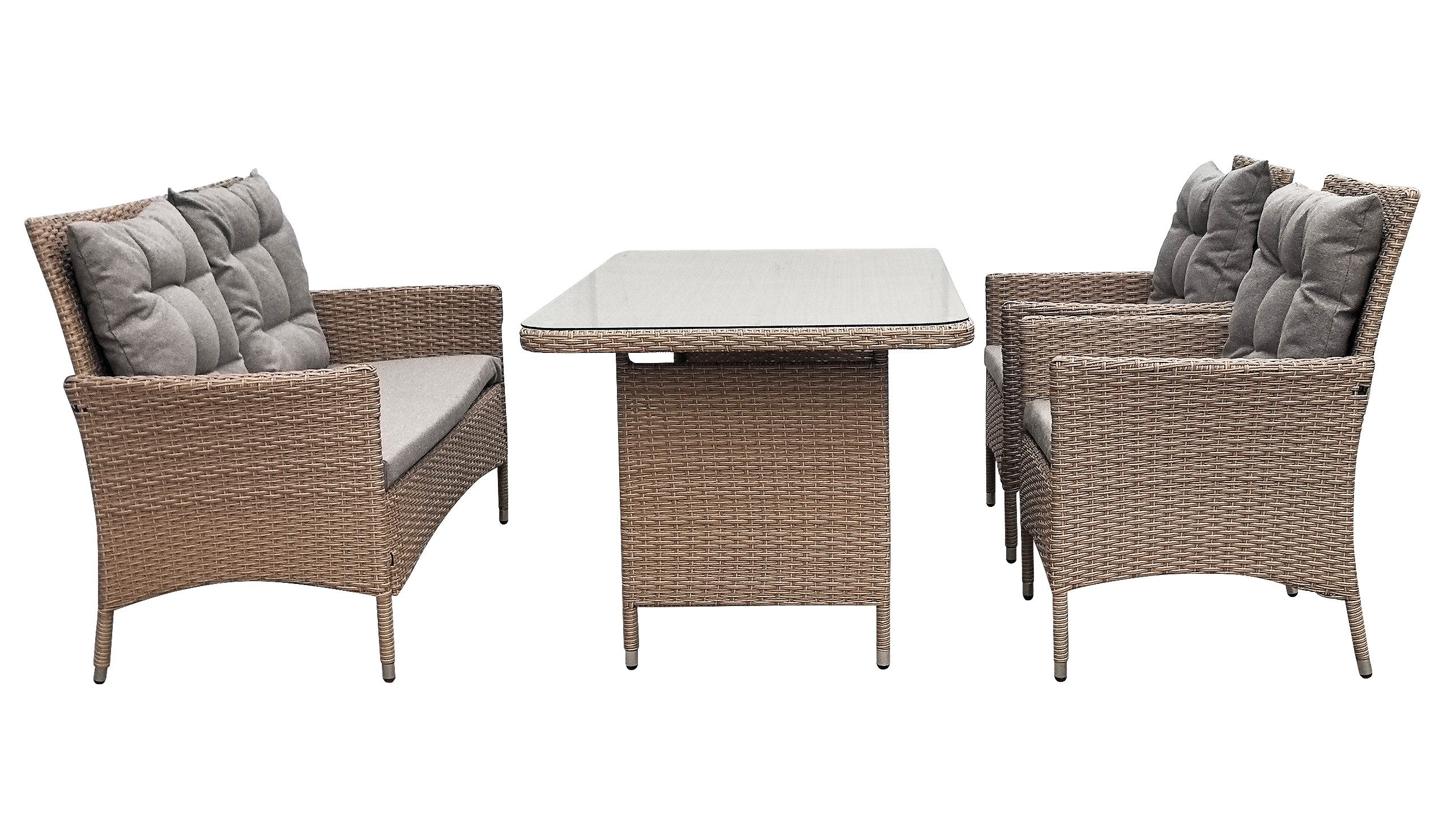 RRR Europe GmbH Sitzgruppe Essgruppe 4-teilig ROS-7025035-40